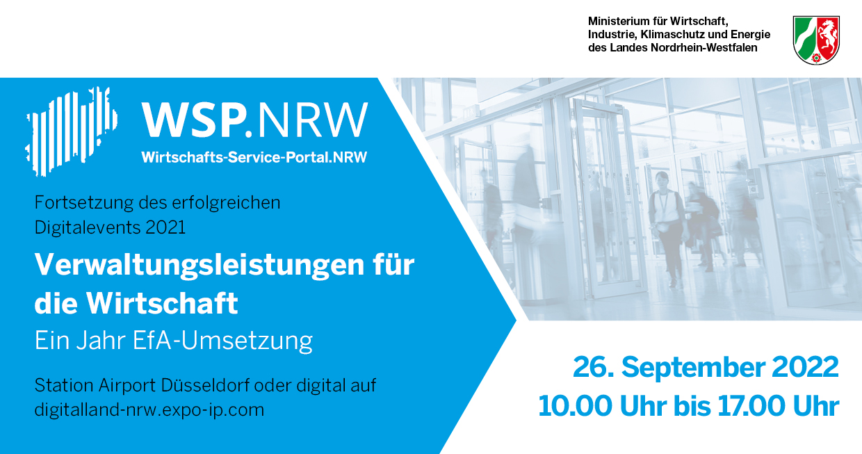 Banner WSP.NRW Event
