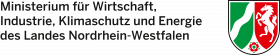 Logo des Ministeriums für Wirtschaft, Industrie, Klimaschutz und Energie