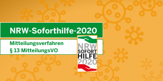 NRW-Soforthilfe-2020 Mitteilungsverfahren Symbolbild