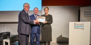 Verleihung Brost-Ruhr Preis an Ministerin Neubaur