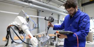 Roboterarm Industrie 4.0